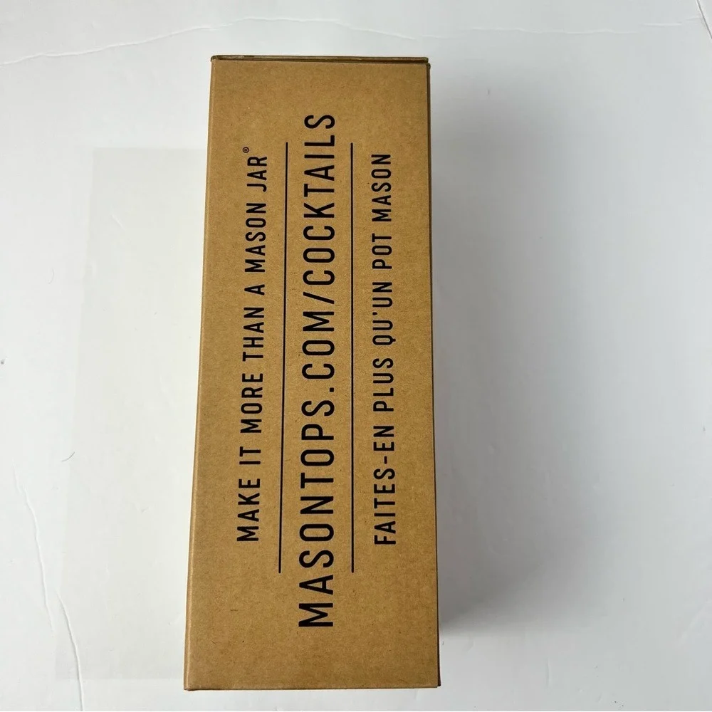 Brand New Masontops Mason Jar Cocktail Shaker‎ Kit